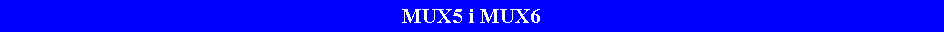 Pole tekstowe: MUX5 i MUX6