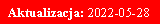 Pole tekstowe: Aktualizacja: 2022-05-28